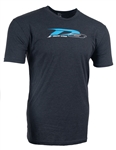 Logo T - Grey with BLUE logo