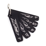 Wing Angle Gauge Set - 7, 7.5, 8, 8.5, 9