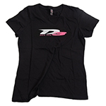 Ladies V Neck T - Black Ladies V Neck T - Black